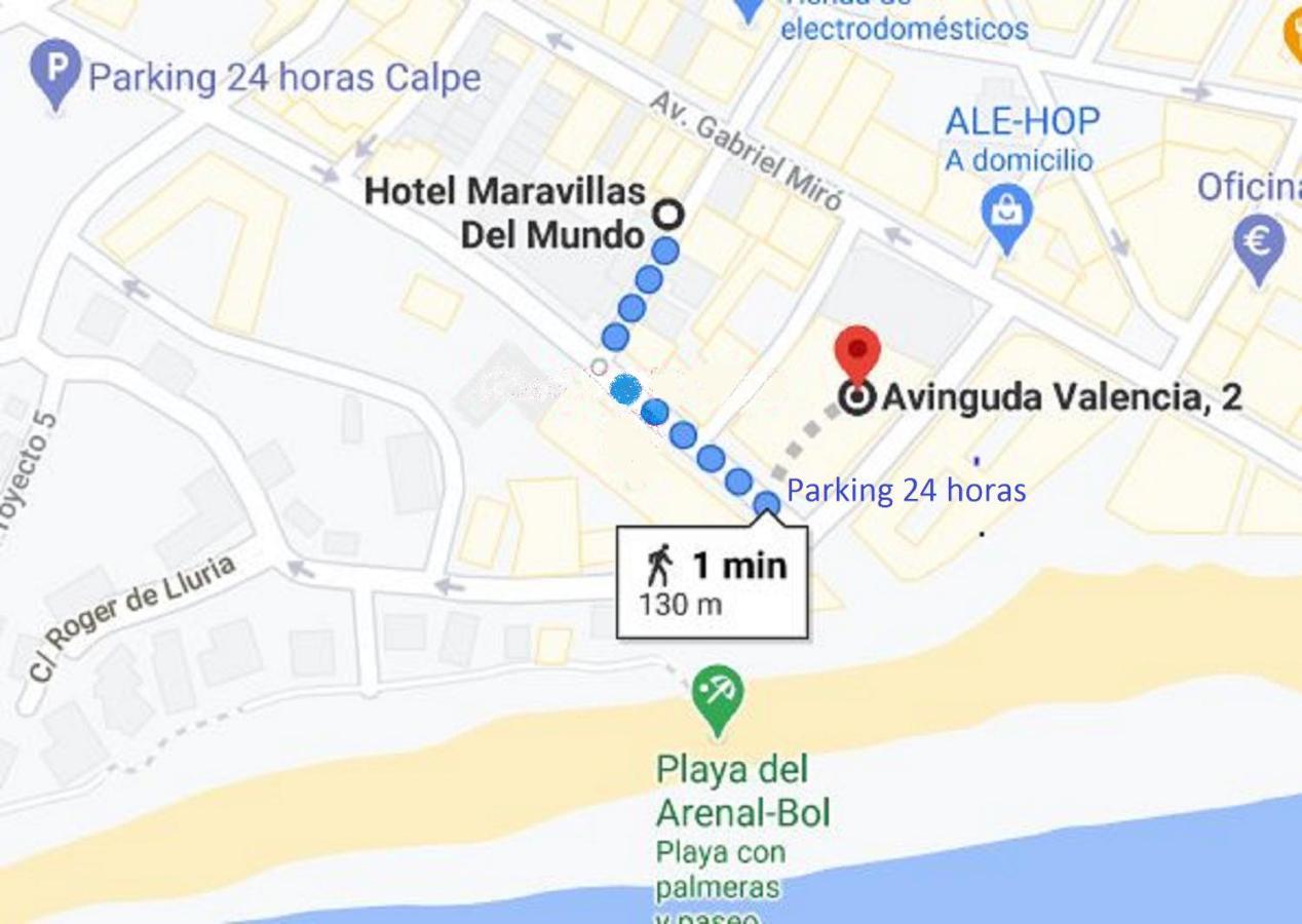 Hotel Maravillas Del Mundo Calpe Esterno foto